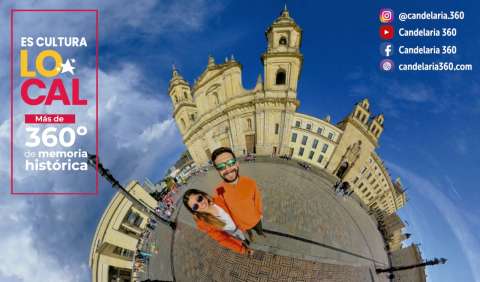 Realizan recorridos virtuales de 360 grados en La Candelaria