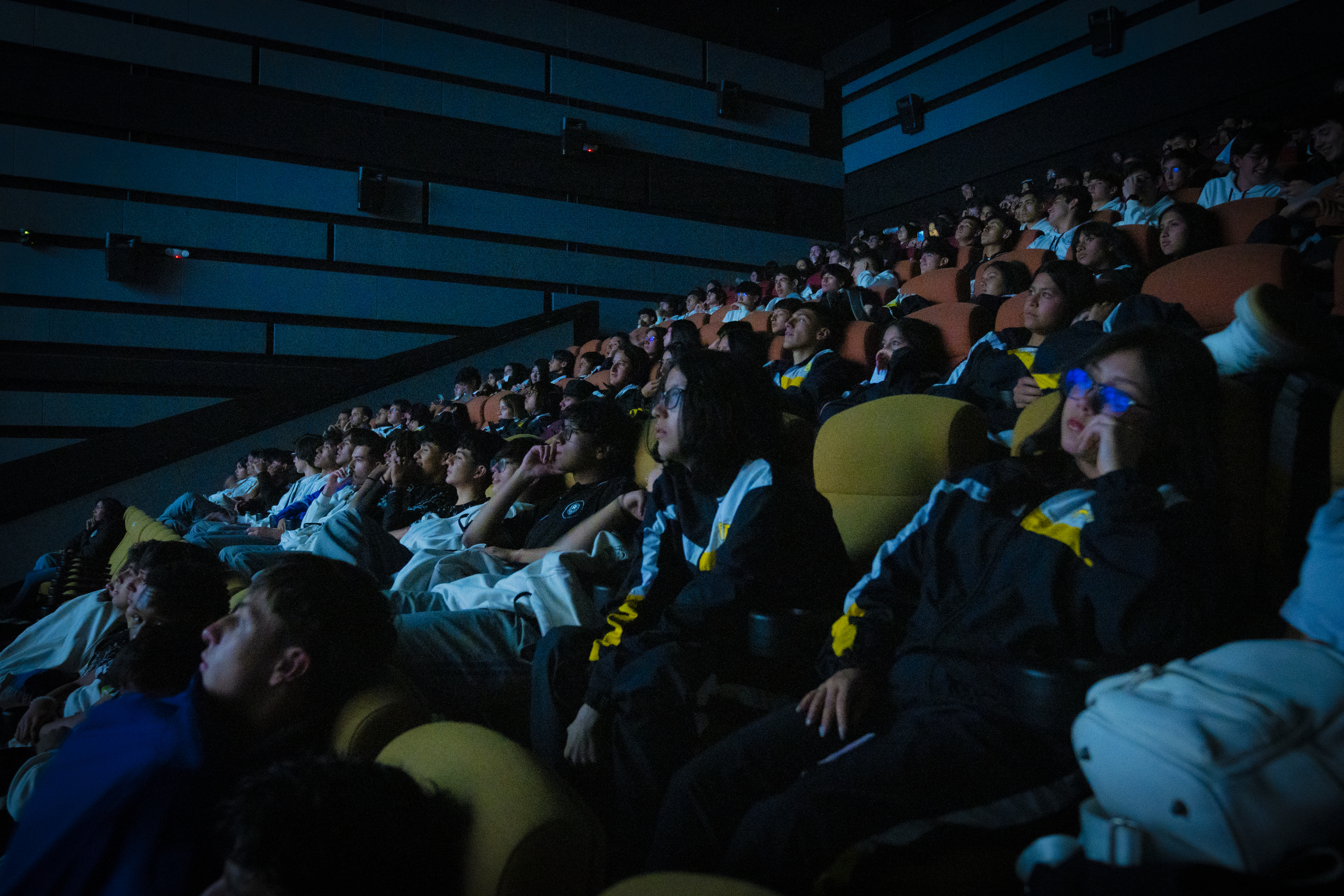 Estudiantes de colegio asisten a las diferentes sedes de la Cinemateca.