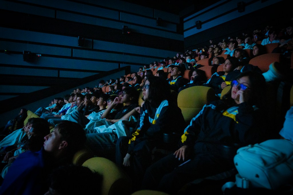 Estudiantes de colegio asisten a las diferentes sedes de la Cinemateca.