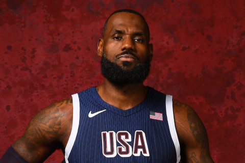 LeBron James será el abanderado de Estados Unidos en las justas de París 2024