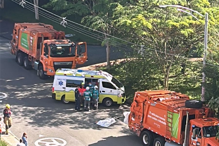 Accidente camión Emvarios