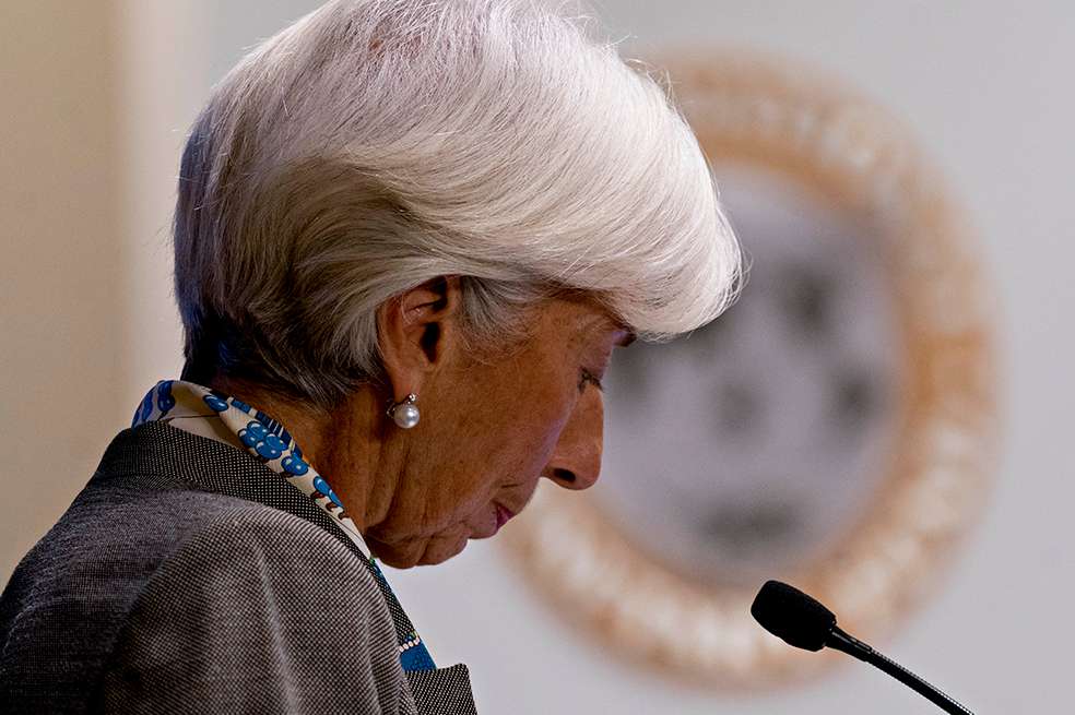 Christine Lagarde, directora gerente del FMI. / Bloomberg