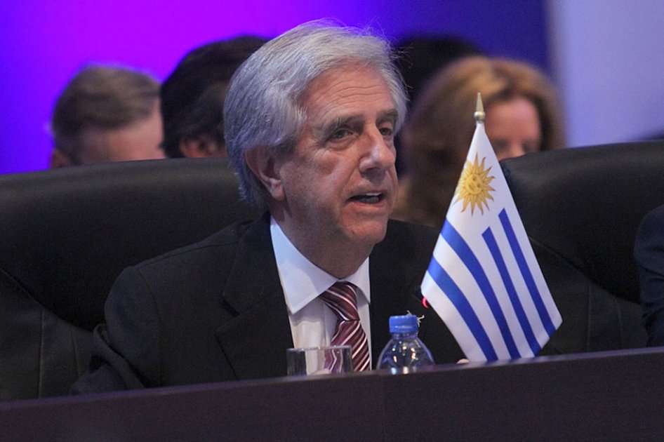 Tabaré Vásquez, presidente de Uruguay. / AFP
