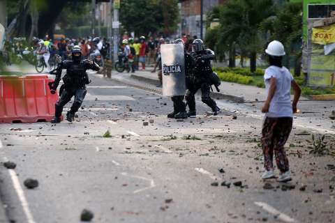 Paro nacional: más de 2.000 policías vigilarán Cali este 26 de agosto