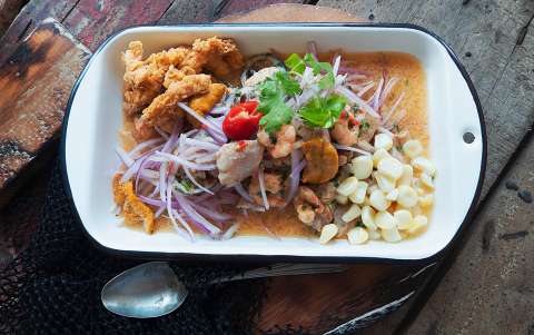 Receta: prepara un ceviche de chicharrón en olla presión