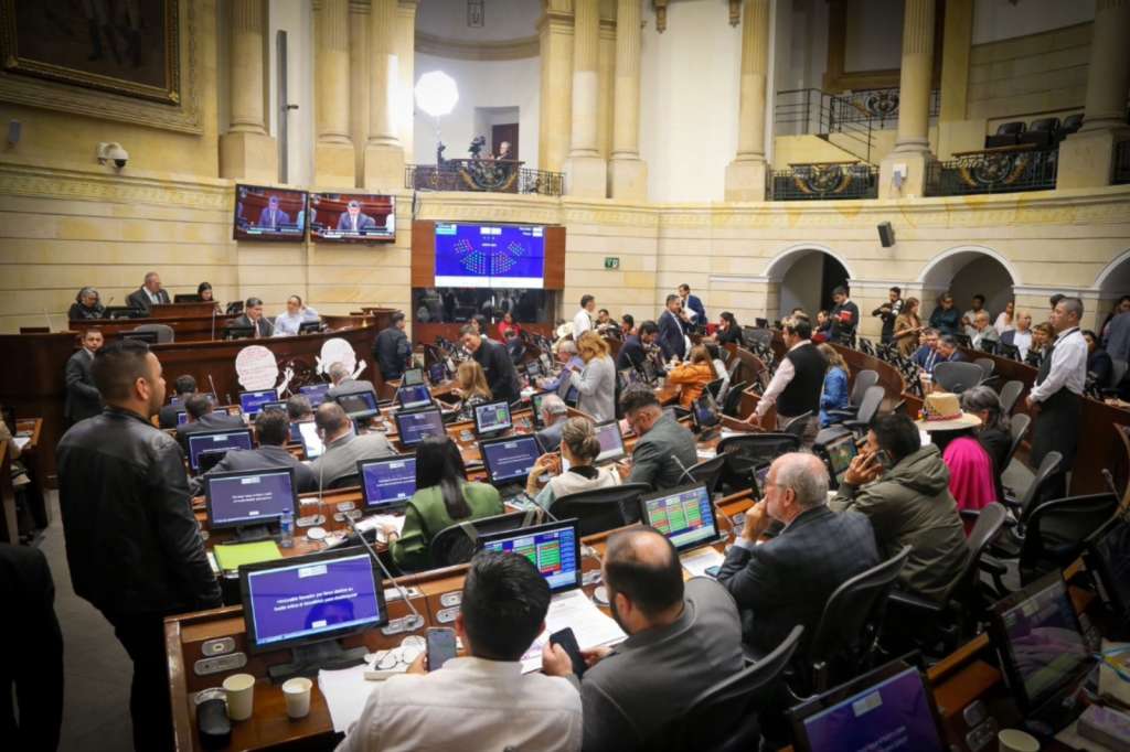 Plenaria del Senado.