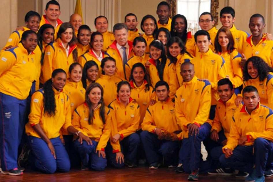 Delegación de Colombia en los Juegos Centroamericanos y del Caribe. Foto: COC