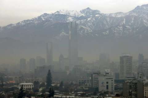 Decretan la décima alerta ambiental en Santiago de Chile por mala calidad del aire