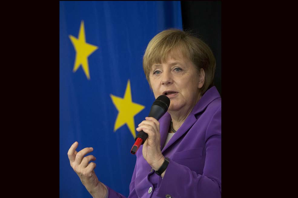 La canciller alemana, Ángela Merkel, ha sido determinante en las estrategias para la recuperación económica de la Eurozona. /AFP