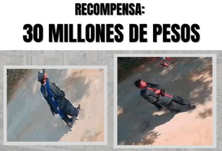 Revelan imágenes del presunto asesino del niño Diego Valencia, en Pereira