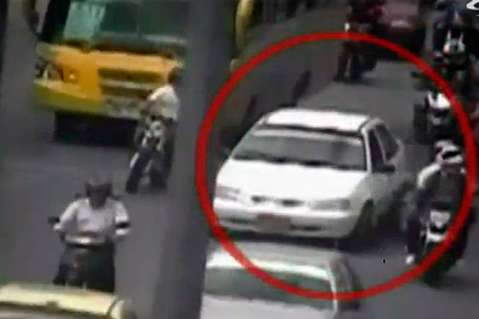 En Bucaramanga, cinematográfica persecución a delincuente