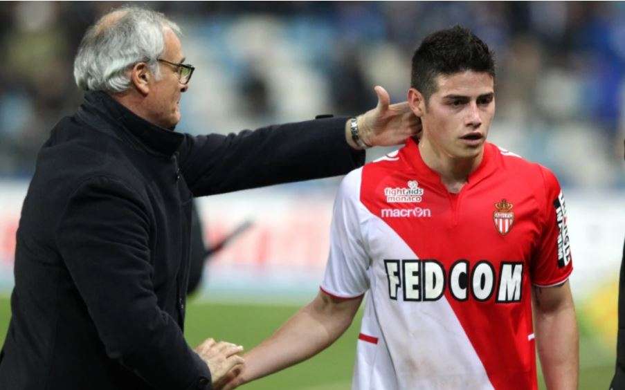 Ranieri dirigió Rodríguez en el Mónaco de Francia.