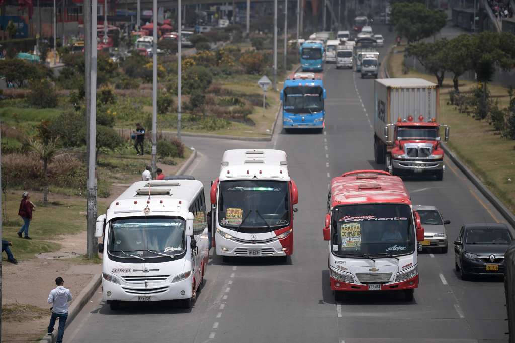 Varios conductores tuvieron que guardar sus carros ante las extorsiones en Soacha