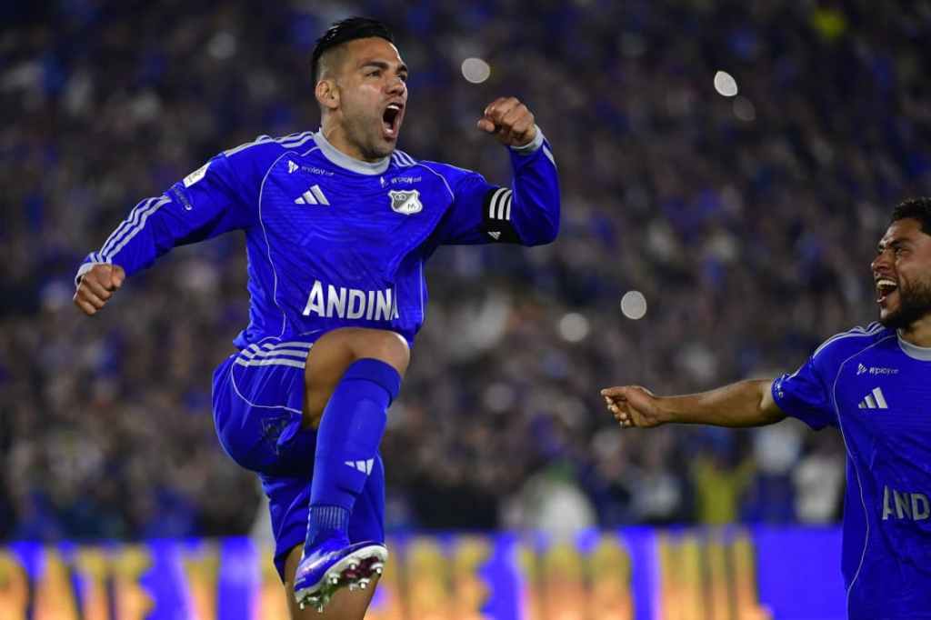 Millonarios, con gol de Falcao, logró su primera victoria del semestre frente a Águilas