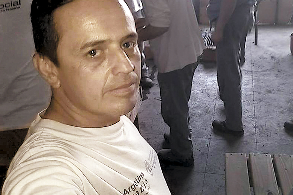 Hugo Farid Zapata se trasladó a Argentina tras el terremoto que sacudió al Eje Cafetero en 1999. / Archivo particular