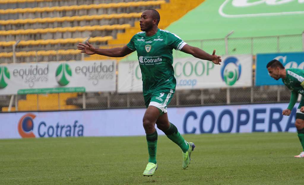 Diego Herazo, de 24 años, ha convertido nueve goles con La Equidad en el presente campeonato colombiano.