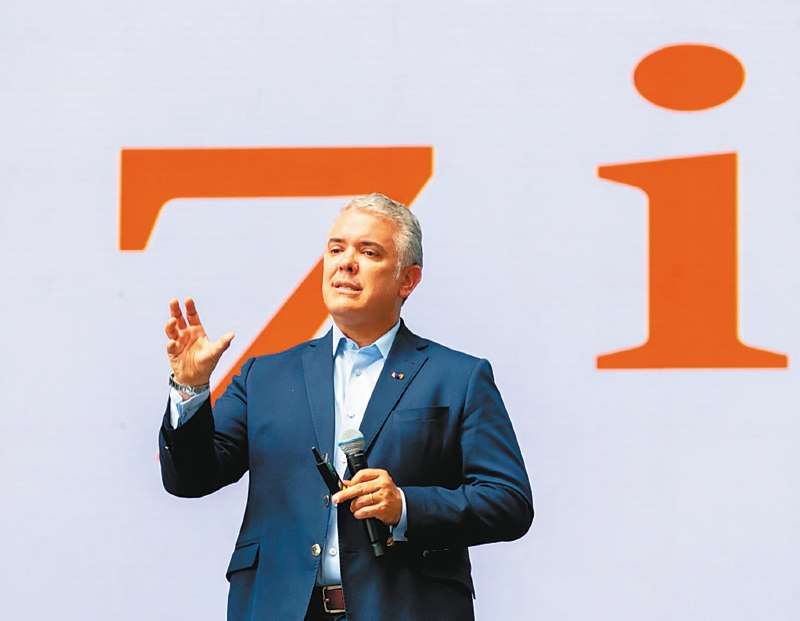 El presidente Iván Duque durante la inauguración del GFACCT 2022. / Ministerio de Cultura