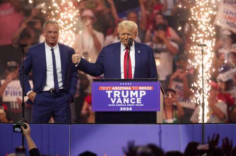 Así se formó la impensable alianza entre Donald Trump y Robert F. Kennedy Jr.