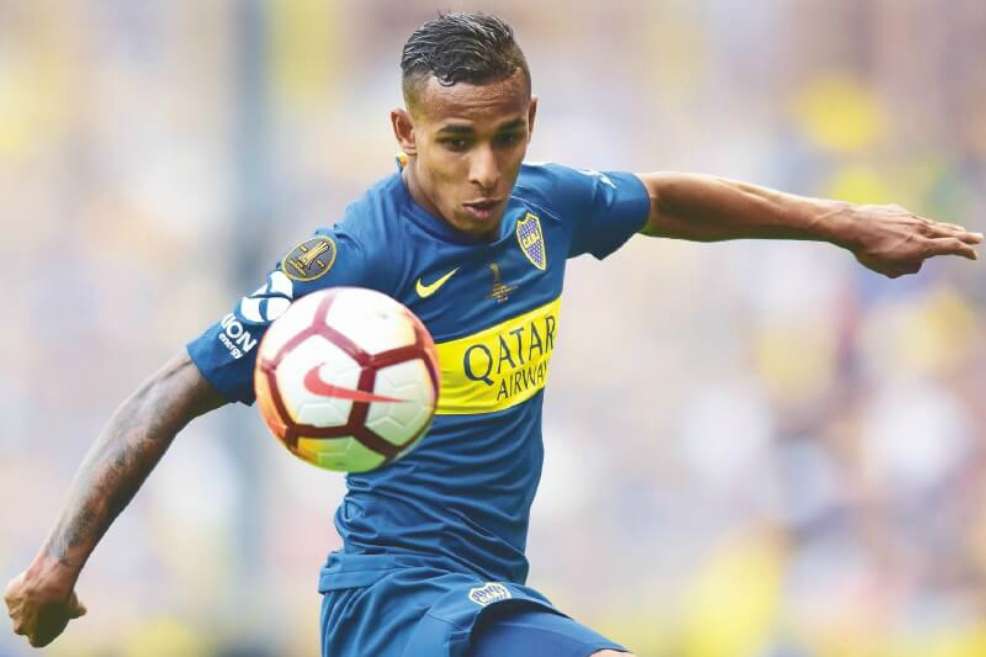 El antioqueño ha hecho tres goles en 29 partidos con Boca. / Getty Images