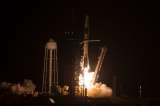 La nueva tripulación de cuatro astronautas viaja rumbo a la estación espacial