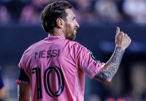 El 10 volvió a brillar: así fue el golazo de Messi en la goleada de Inter Miami