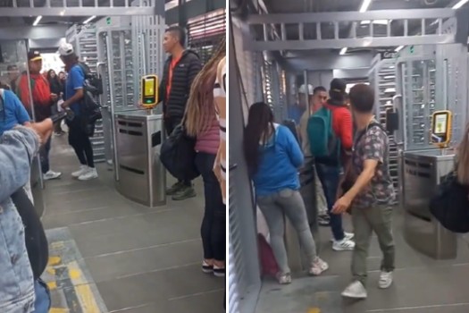 En videos grabados por la ciudadanía quedó en evidencia cómo algunos usuarios se cuelan y hasta hacen negocio.