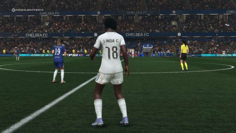 Linda Caicedo, jugadora del Real Madrid desde el 24 de febrero de 2023, en EA Sports FC 26.
