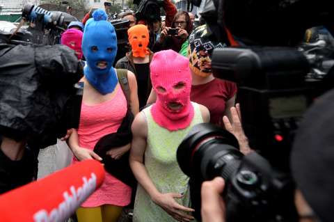 Inspiradas por el Mundial, las Pussy Riot estrenan nueva canción