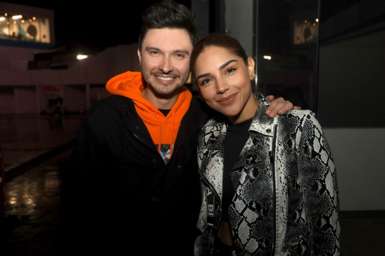 Diego Saenz y Laura Barjum