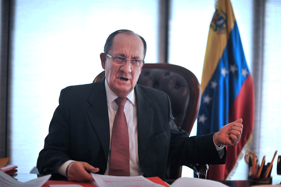 El embajador de Venezuela en Colombia, Iván Rincón. / Gustavo Torrijos - El Espectador