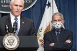 Desenmascarados: la pandemia les gana a Trump y Pence