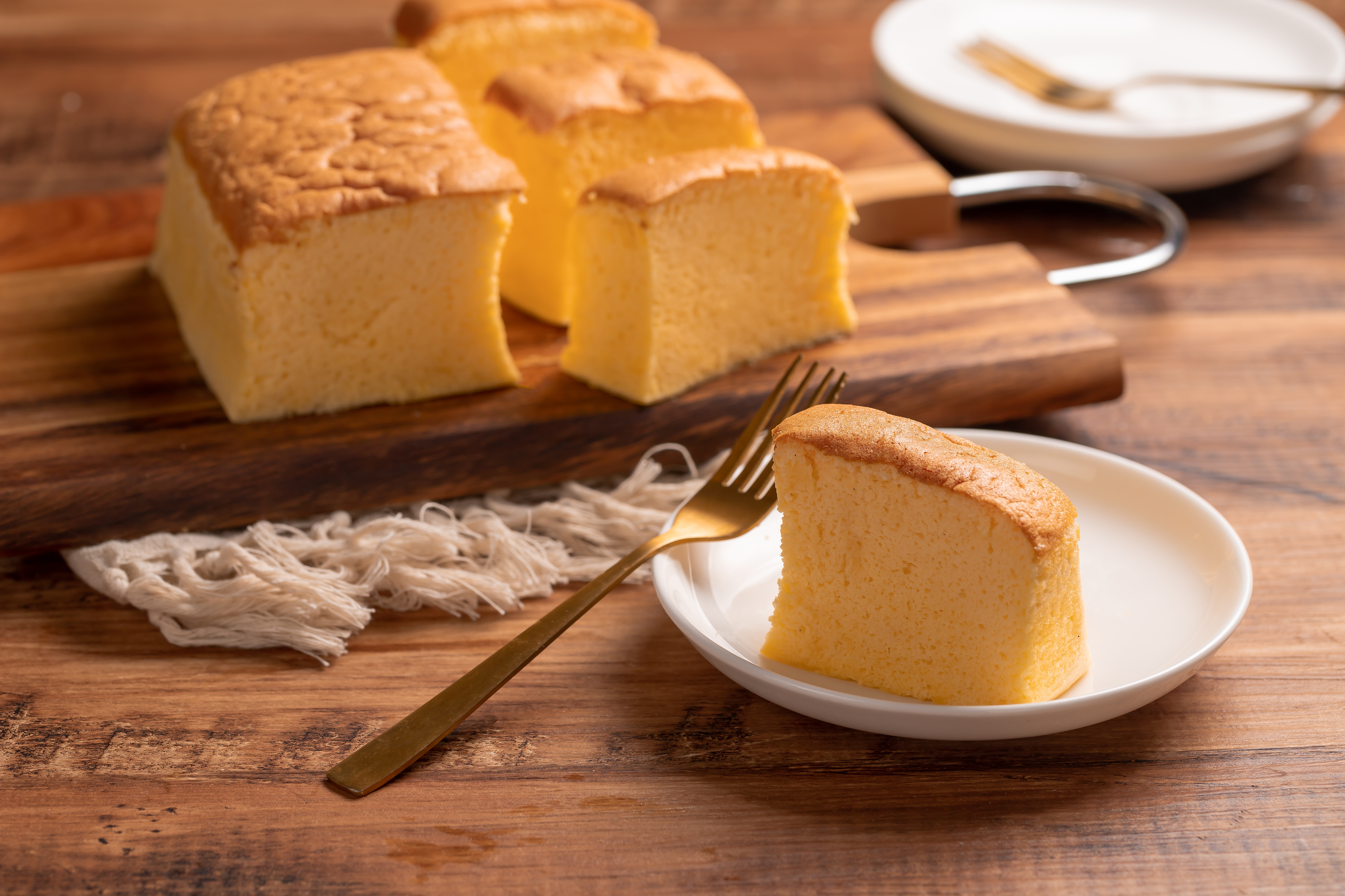 Cheesecake japonés