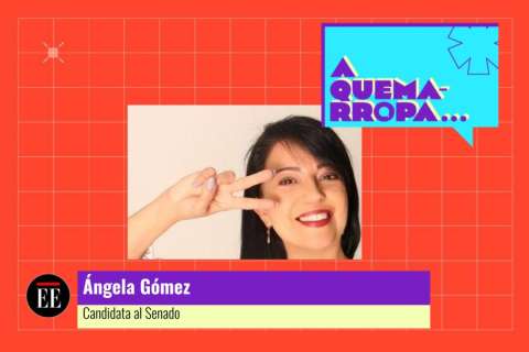 A Quemarropa con Ángela Gómez, candidata al Senado por Fuerza Ciudadana
