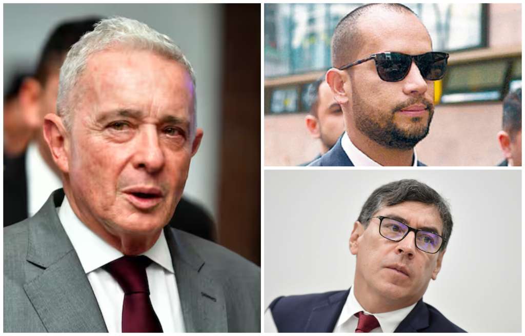 Álvaro Uribe Vélez, Diego Cadena y Álvaro Hernán Prada: tres protagonistas del caso por manipulación de testigos.