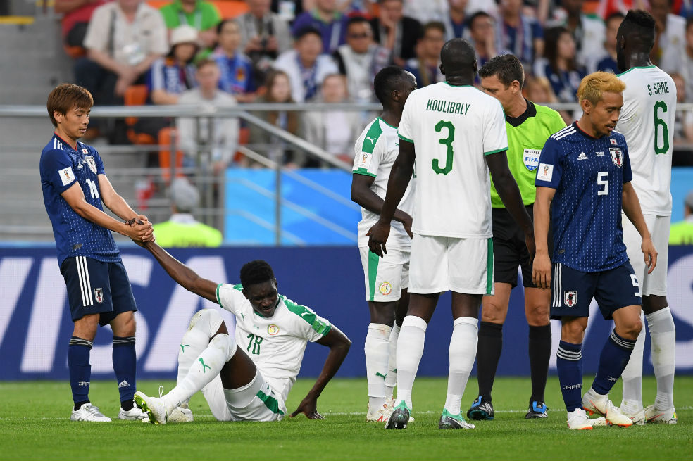Con este empate, la selección de Japón y la de Senegal llegan a cuatro puntos. / AFP