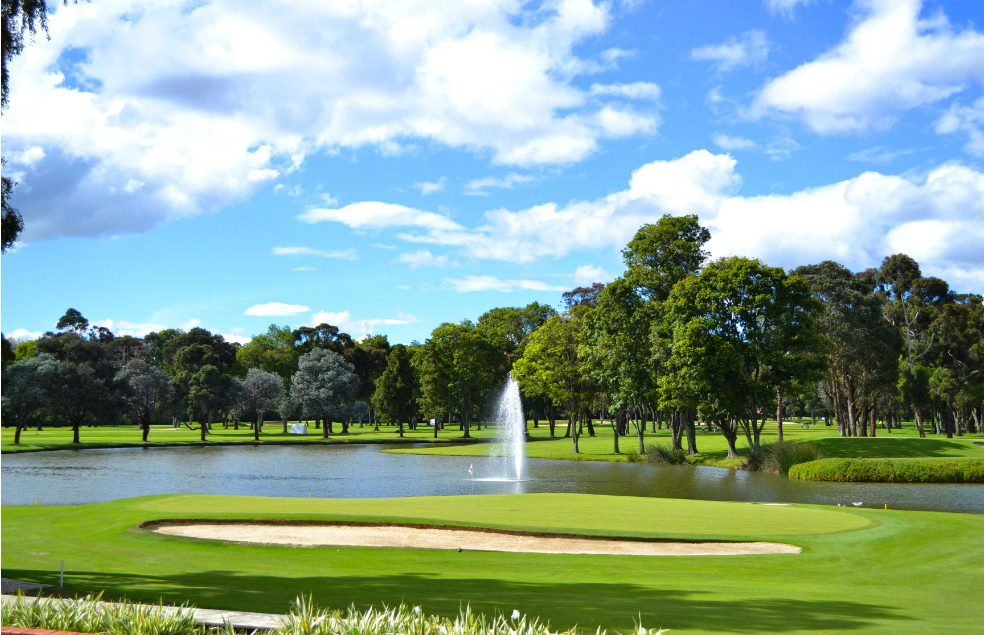 Campo de golf del club El Country de Bogotá. / Cortesía