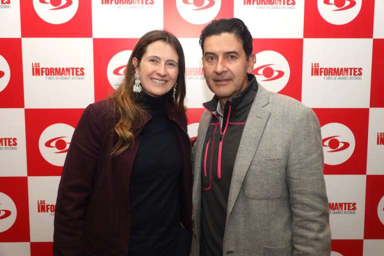 Paloma Valencia y Nestor Morales