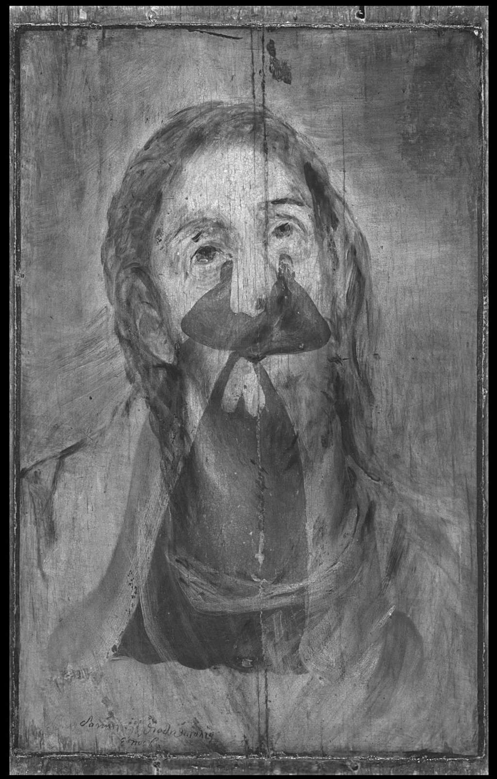 GRAF701. CIUDAD DEL VATICANO (VATICANO), 14/03/2026.- El Palacio Papal de la localidad romana de Castel Gandolfo acogió este sábado la presentación al público del inédito 'Redentor' de El Greco, una obra del siglo XVI rescatada tras décadas oculta bajo un calco realizado por un falsificador. El histórico edificio, tradicional residencia veraniega de los papas, alberga desde hoy la muestra 'El Greco en el espejo: dos pinturas comparadas', que propone un cara a cara artístico entre esta pieza inédita de madurez y una témpera de su época más temprana. EFE/ Oficina De Prensa De Los Museos Vaticanos/SÓLO USO EDITORIAL/SÓLO DISPONIBLE PARA ILUSTRAR LA NOTICIA QUE ACOMPAÑA (CRÉDITO OBLIGATORIO)