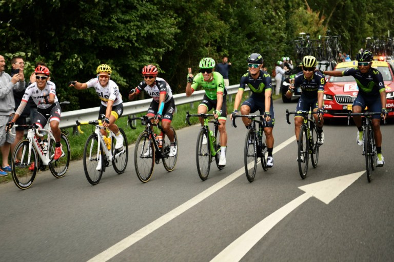 Estos son los 47 colombianos en la élite del ciclismo mundial en 2018