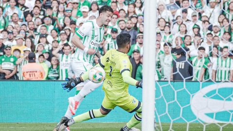 Atlético Nacional fue local en El Campín y venció a Equidad: reviva el golazo