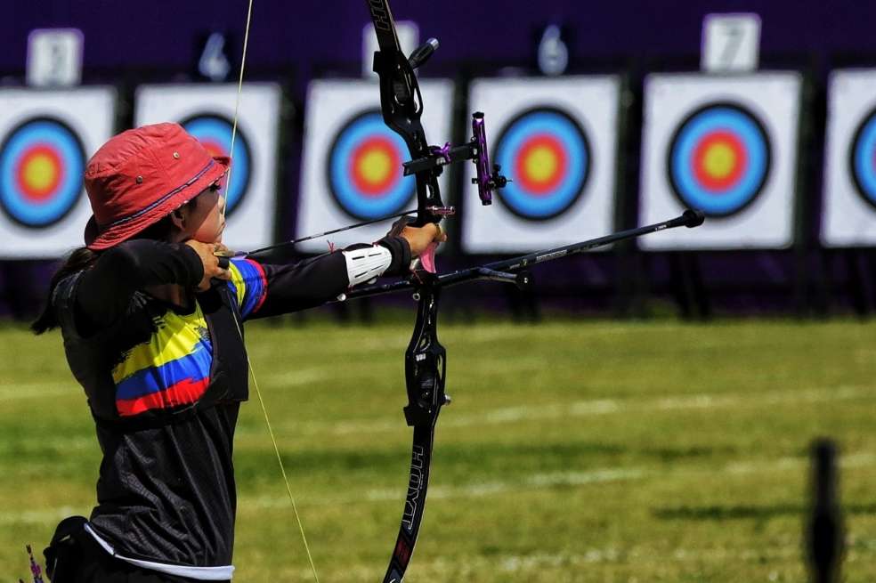 La risaraldense Valentina Acosta, en el tiro con arco, fue la primera colombiana en entrar en acción en Tokio 2020.