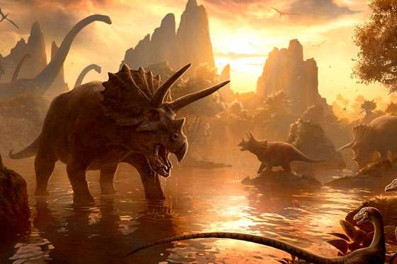 Dinosaurios gigantes en Medellín