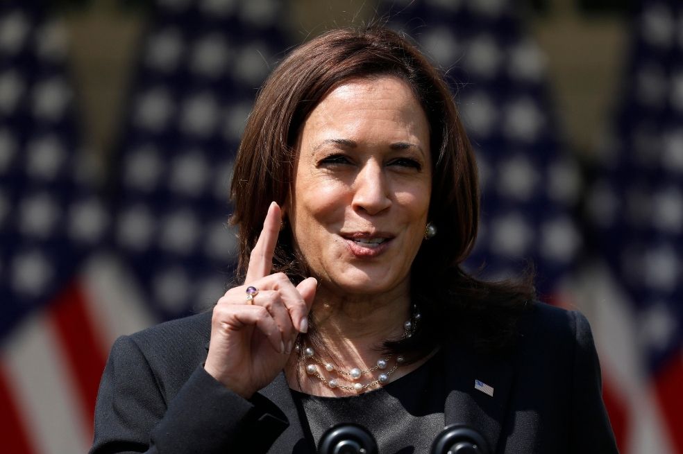La vicepresidenta de Estados Unidos, Kamala Harris.