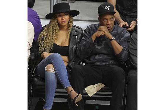 Beyoncé y Jay-Z. / Bang Showbiz