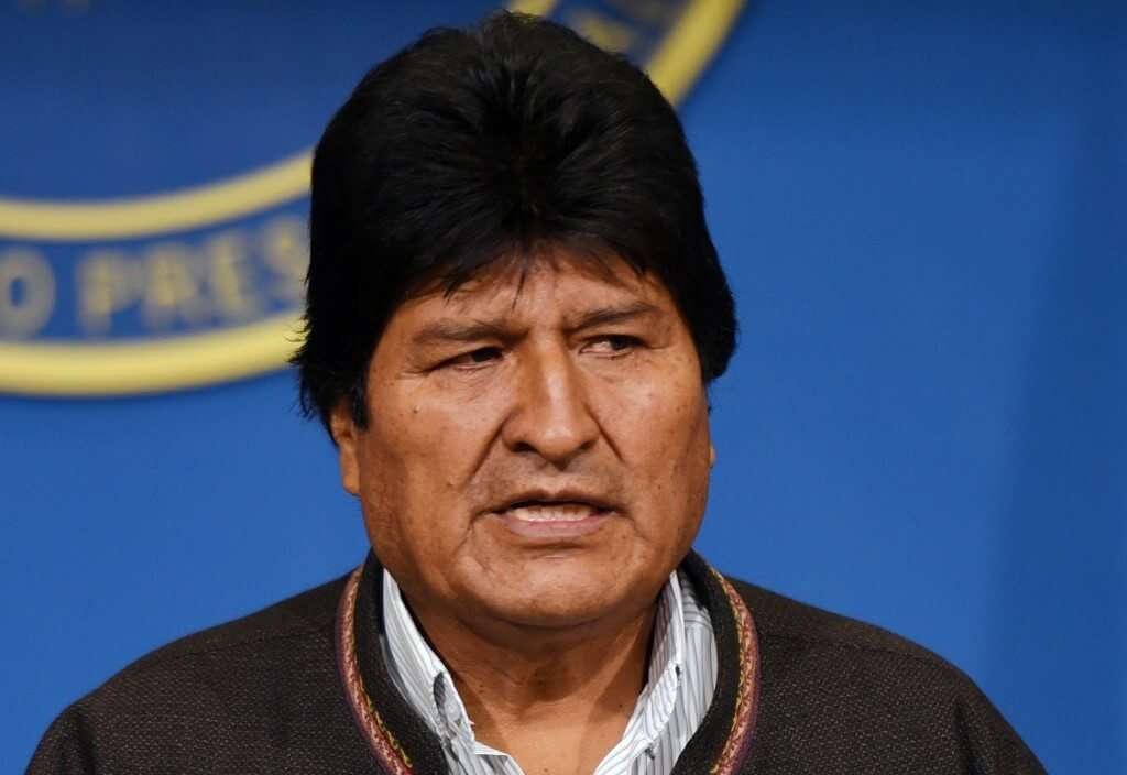 Evo Morales, expresidente de Bolivia, exiliado en México. / AFP