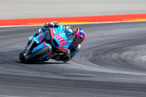 David Alonso sumó un nuevo podio en la Moto2: así fue su espectacular carrera