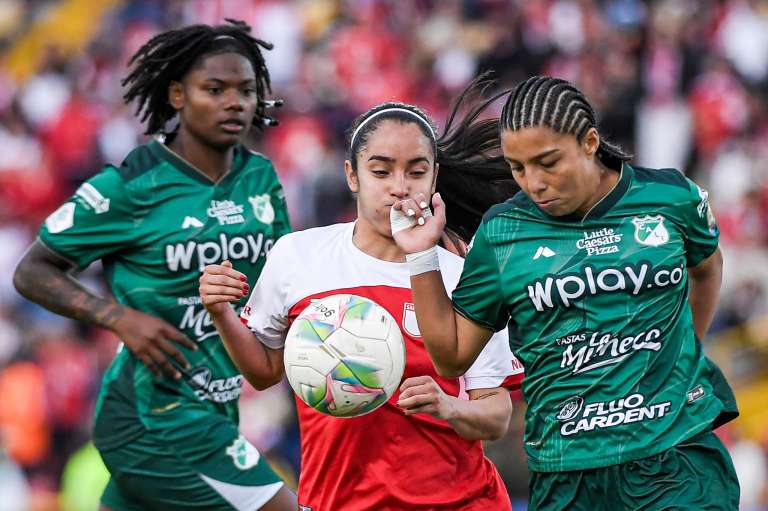 En imágenes: así se vivió el triunfo de Santa Fe en la final de la Liga Femenina