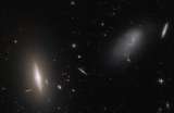 Hubble visita una galaxia vecina