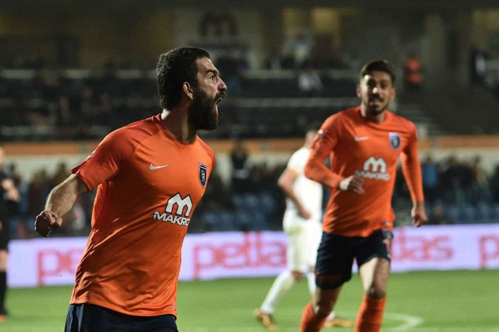 Arda Turan, jugador turco. / AFP