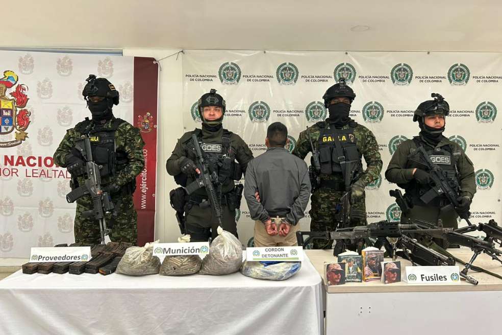 Capturan a alias “Motor”, disidente que pretendía crear nuevo grupo de las Farc en Nariño